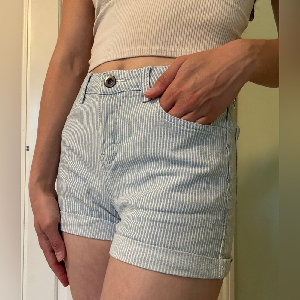 Altar’d State Pin Stripe Shorts